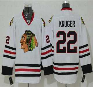 Chicago Blackhawks #22 Marcus Kruger Authentic Away White Premier Jersey,We sell and wholesale Chicago Blackhawks #22 Marcus Kruger Authentic Away White Premier Jersey on line form chian!
